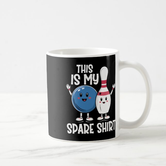Mug C'Est Mon Chemise De Secours Bowling Ll Et Bowling (Droite)