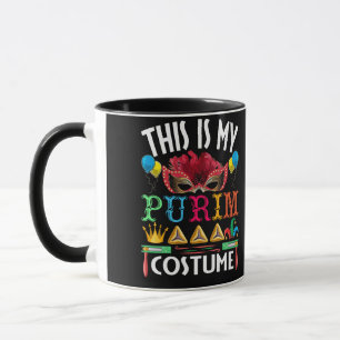 Mug C'Est Mon Costume Purim Juif Joyeux Purim