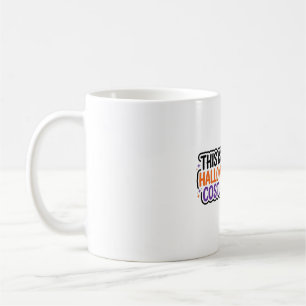 Mug C'est mon déguisement d'Halloween T-shirt drôle Ar