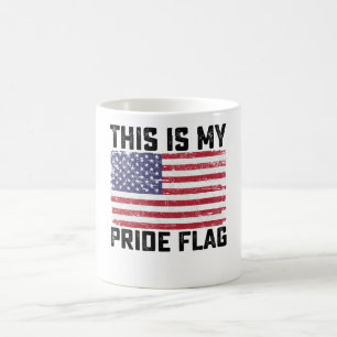Mug C'Est Mon Drapeau De Fierté USA