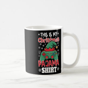 Mug C'Est Mon Jeu Vidéo Pajama De Noël Gamer Boys
