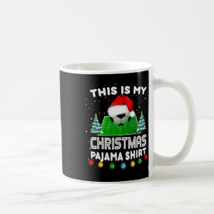 Mug C'est mon maillot de foot de Noël pour homme Santa