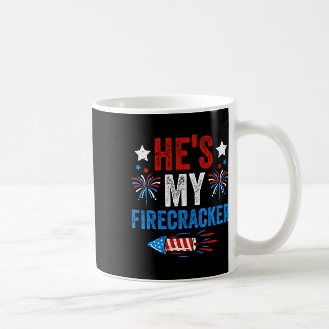 Mug C'est mon pétard Son et ses 4 juillet Coupl (Droite)