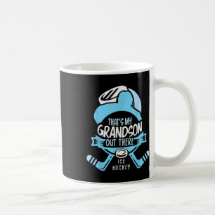 Mug C'est mon petit-fils là-bas Athlète de hockey sur