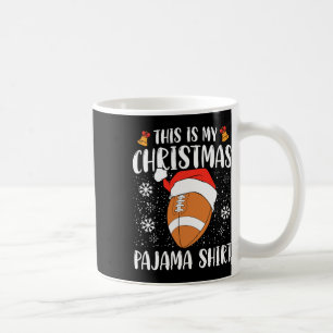 Mug C'Est Mon Pyjama De Noël Chemise De Football Xmas 