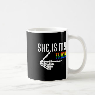 Mug C'Est Mon Tricot Skeleton Correspondant Couple Hal