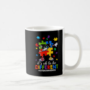 Mug C'est OK d'être différent Dabbing Puzzle Autisme