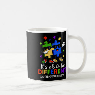 Mug C'Est Ok D'Être Un Peu Différent Puzzle Autism Awa