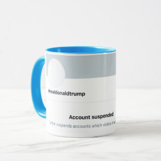 Mug C'est quoi le thé ? Trump interdit de Twitter