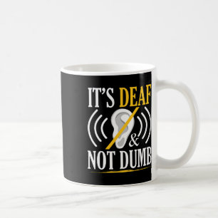Mug C'est sourds et non pas idiot Langue des signes po