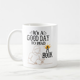 Mug C'Est Un Bon Jour Pour Lire Chemise, Chemise De Ré