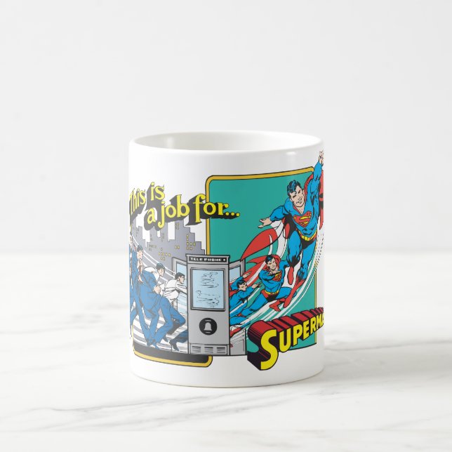 Mug C'est un travail pour � Superman 2 (Centre)