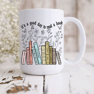 Mug C'est une bonne journée pour lire un livre
