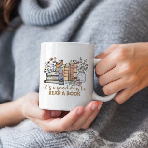 Mug C'est une bonne journée pour lire un livre