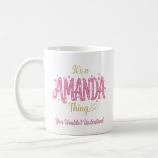 Mug C'est une chose Amanda Rose Gold Femme Cadeau