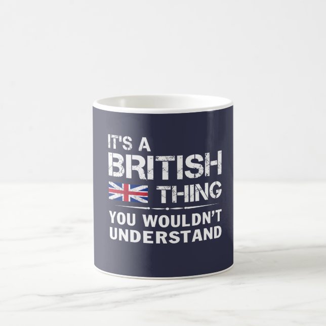 Mug C'est une chose britannique (Centre)