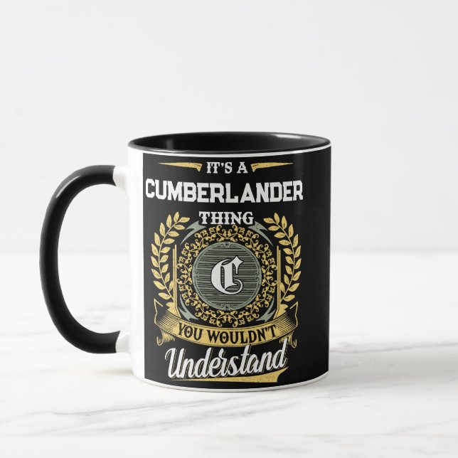 Mug C'est une chose de CUMBERLANDER que vous ne compre (Gauche)
