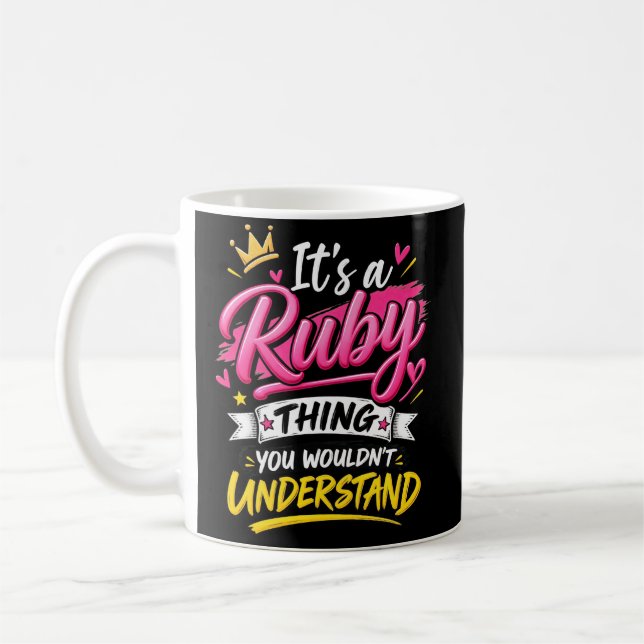 Mug C'est une Chose Ruby que Vous Ne Comprendrez Pas (Gauche)