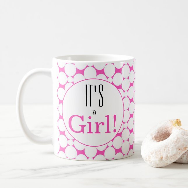 Mug C'est une révélation sur le genre chez les filles (Avec donut)