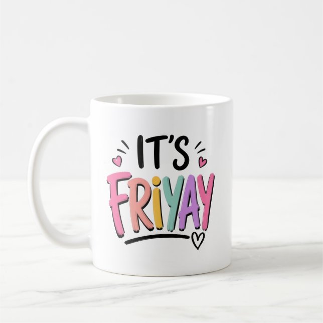 Mug C'est Vendredi (Gauche)