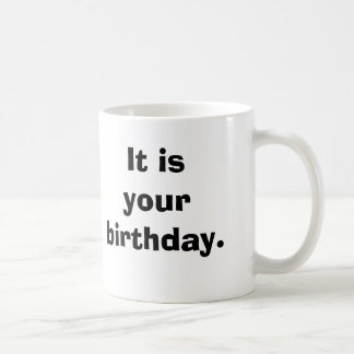 Mug C'est votre anniversaire