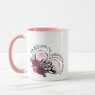 MUG C'EST VOUS ET MOI CONTRE LE MONDE HALLOWEEN