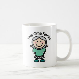 Mug Cet Oma bascule l'idée de cadeau