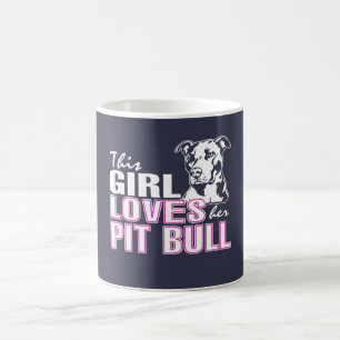 Mug Cette fille aime son PITBULL