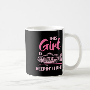 Mug Cette Fille Garde Il Reel Pêche Drôle