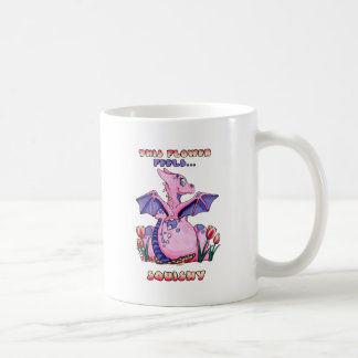 Mug Cette fleur sent le dragon mignon visqueux de bébé