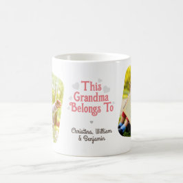 Mug Cette Grand-Mère Appartient Aux Noms Des Enfants P