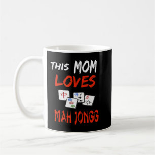 Mug Cette maman aime Mah Jongg Fun Tile vêtement de je