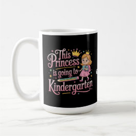 Mug Cette princesse va à la maternelle mignonne cadeau