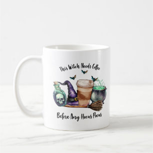 Mug Cette Sorcière A Besoin De Café Hocus Pocus Hallow