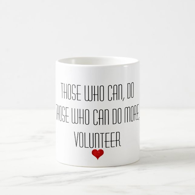 Mug Ceux qui peuvent faire plus de citation volontaire (Centre)