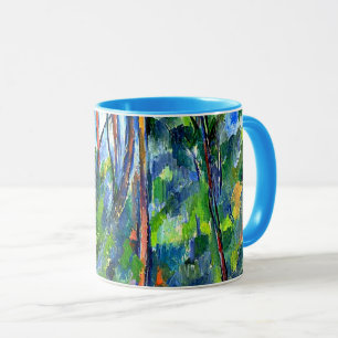 Mug Cézanne - Dans les Bois, célèbre peinture