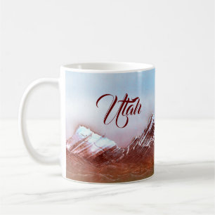 Mug chaîne de montagnes de l'État de l'Utah