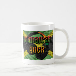 Mug Chaîne jamaïcaine de drapeau de roche