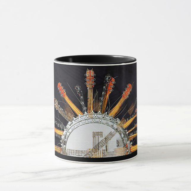 MUG CHAÎNES DE GUITARE AU SOLEIL (Centre)
