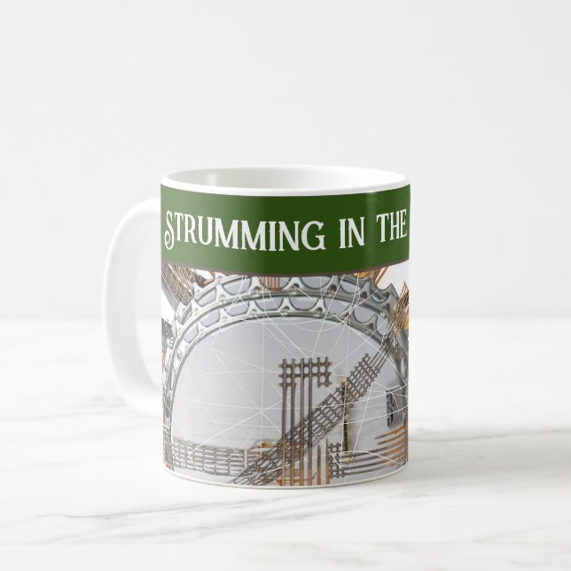 MUG CHAÎNES DE GUITARE AU SOLEIL (Devant gauche)