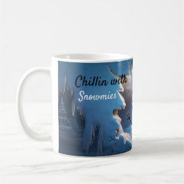 Mug Chaleureux avec des neiges drôle Noël