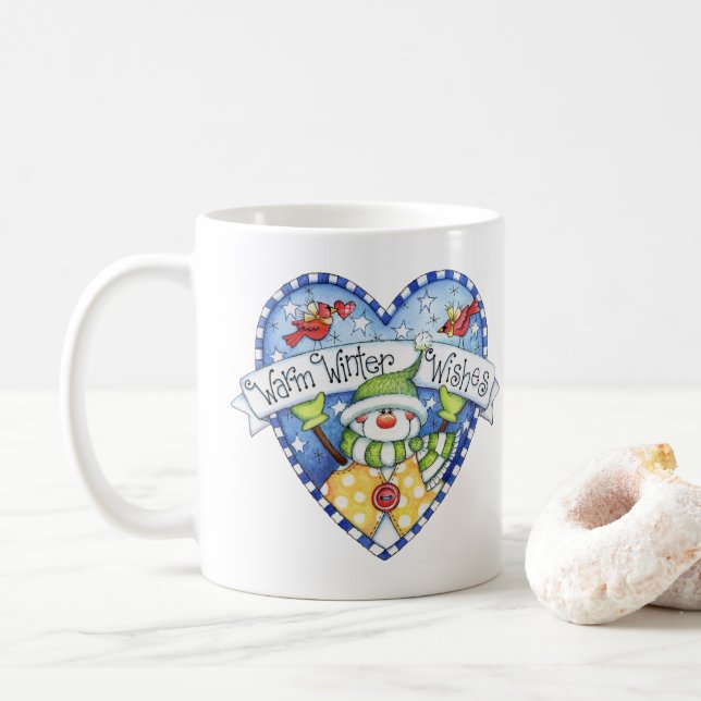 Mug Chaleureux désir d'hiver (Avec donut)
