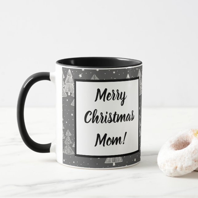 Mug Chalkboard Handdrawn (Avec donut)