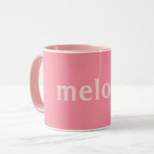 Mug Chambre dortoir moderne nom rose