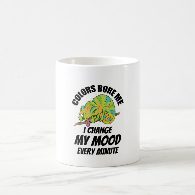 Mug Chameleon - Les couleurs sont ennuyeuses (Centre)