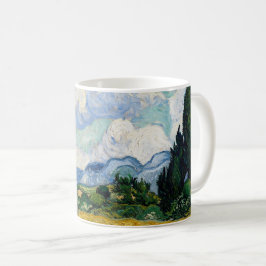 Mug Champ de blé avec cyprès