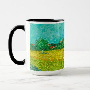 Mug Champ Van Gogh avec Irises près d'Arles