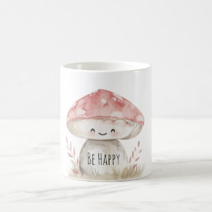 Mug Champignon Être Heureux