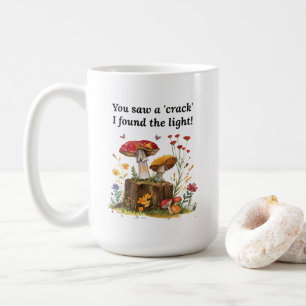 Mug Champignon & Fleur Sauvage, Amoureux de la Nature