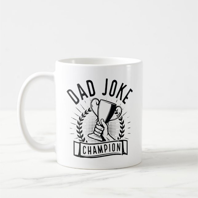 Mug Champion de la farce papa (Gauche)